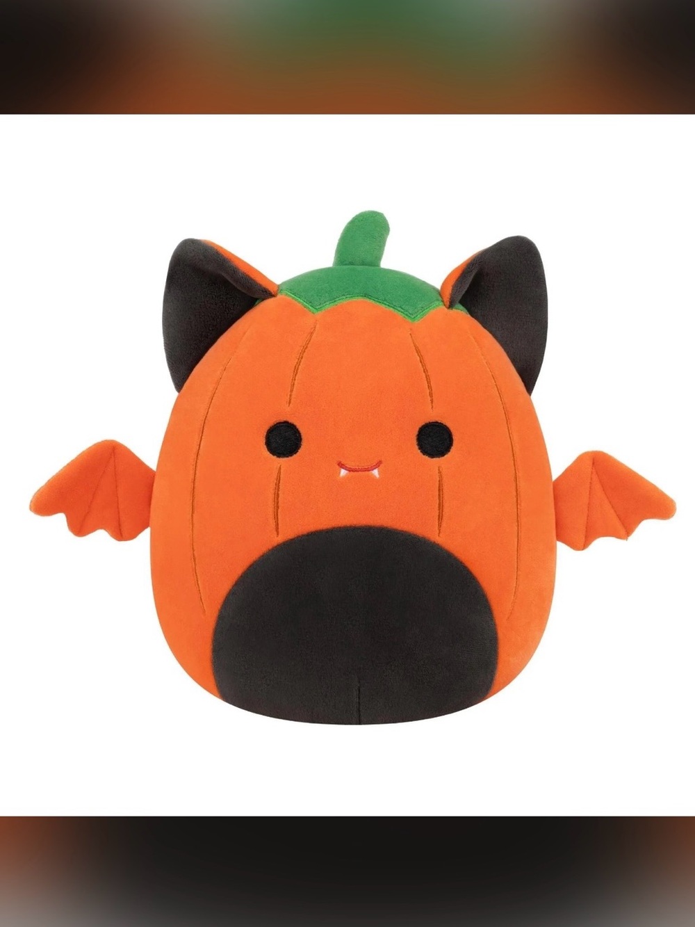 Emily the Pumpkin Bat Squishmallow NWT Select series mallowmash 8in